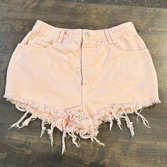 Bongo Vintage blush High Waisted raw hem Sz-13 - Picture 4 of 11